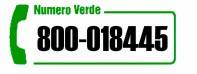 Numero verde ordine microsfere
